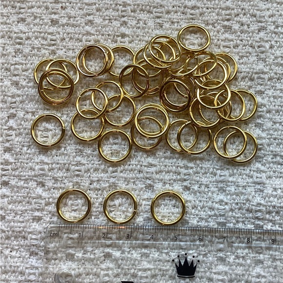 Jump Rings Gold Plated - Picture 2 of 7